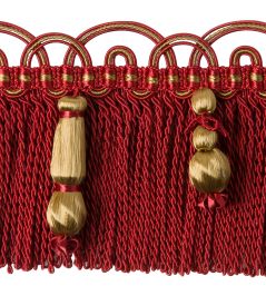 Scarlett Beaded Fringe 85mm Trimming by Houles 9500 Scarlett Beaded Fringe 85mm Trimming by Houles 9500