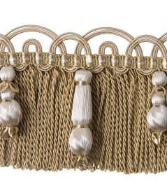 Scarlett Beaded Fringe 85mm Trimming by Houles 9810 Scarlett Beaded Fringe 85mm Trimming by Houles 9810