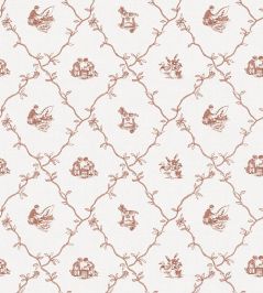 Scenes Wallpaper by Coordonne Cherry Scenes Wallpaper by Coordonne Cherry