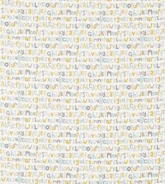 Letters Play Fabric by Scion Hemp/Biscuit/Paper Letters Play Fabric by Scion Hemp/Biscuit/Paper