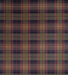 Scot's Plaid Fabric by Thibaut Olive and Cranberry Scot's Plaid Fabric by Thibaut Olive and Cranberry