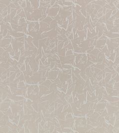 Scribble Recycled Fabric by Kirkby Design Taupe Scribble Recycled Fabric by Kirkby Design Taupe