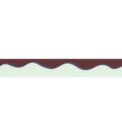 Scroll Border 5cm Wallpaper by Parker & Jules Conker Scroll Border 5cm Wallpaper by Parker & Jules Conker
