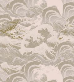 Sea Waves Wallpaper by MINDTHEGAP Neutral Sea Waves Wallpaper by MINDTHEGAP Neutral