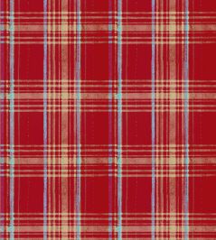 Seaport Plaid Wallpaper by MINDTHEGAP Red Seaport Plaid Wallpaper by MINDTHEGAP Red