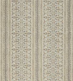 Seaton Stripe Fabric by Baker Lifestyle Stone Seaton Stripe Fabric by Baker Lifestyle Stone