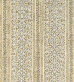 Seaton Stripe Fabric by Baker Lifestyle Yellow / Pebble Seaton Stripe Fabric by Baker Lifestyle Yellow / Pebble