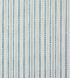 Seaton Stripe Fabric by Colefax and Fowler Blue Seaton Stripe Fabric by Colefax and Fowler Blue