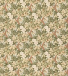 Secret Garden Fabric by George & Minnie Aqua/Sage Secret Garden Fabric by George & Minnie Aqua/Sage