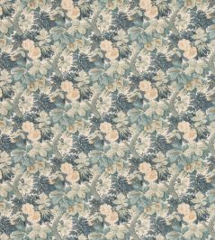 Secret Garden Fabric by George & Minnie Denim Secret Garden Fabric by George & Minnie Denim