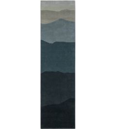 Sedimentary Runner Rug by Harlequin Midnight Sedimentary Runner Rug by Harlequin Midnight