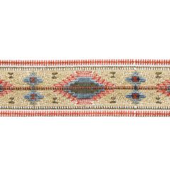 Sedona Embroidered Border Trimming by Samuel & Sons Painted Desert Sedona Embroidered Border Trimming by Samuel & Sons Painted Desert