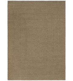 Senso Border Rug by Brink & Campman Fur Brown Senso Border Rug by Brink & Campman Fur Brown