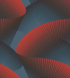 Sensu Gata Wallpaper by Jannelli&Volpi Blue/Red Sensu Gata Wallpaper by Jannelli&Volpi Blue/Red