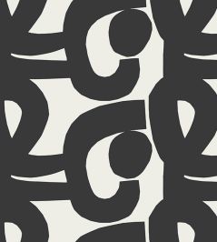 Seppel Wallpaper by Marimekko Black Seppel Wallpaper by Marimekko Black
