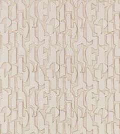 Serac Fabric by Villa Nova Bone Serac Fabric by Villa Nova Bone