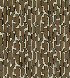 Serac Fabric by Villa Nova Elm Serac Fabric by Villa Nova Elm