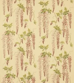 Seraphina Linen Fabric by Colefax and Fowler Pink/Green Seraphina Linen Fabric by Colefax and Fowler Pink/Green