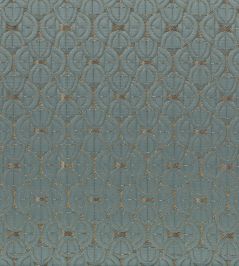 Serlio Fabric by Casamance Bleu Nordique Serlio Fabric by Casamance Bleu Nordique
