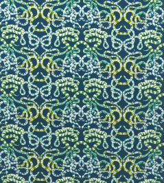 Serpenti Velvet Fabric by Harlequin Onsen / Emerald / Azul Serpenti Velvet Fabric by Harlequin Onsen / Emerald / Azul