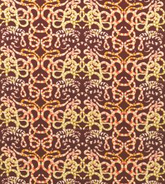 Serpenti Velvet Fabric by Harlequin Brazilian Rosewood / Grounded / Amber Light Serpenti Velvet Fabric by Harlequin Brazilian Rosewood / Grounded / Amber Light