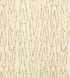 Serrata Fabric by Volga Linen Oyster/Old Gold Serrata Fabric by Volga Linen Oyster/Old Gold