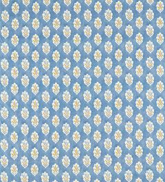 Sessile Leaf Fabric by Sanderson Cornflower Sessile Leaf Fabric by Sanderson Cornflower