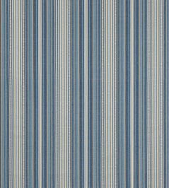 Seville Stripe Fabric by Jane Churchill Indigo Seville Stripe Fabric by Jane Churchill Indigo