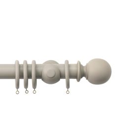 Seychelles 40mm Wooden Pole Truffle, Ball finial Truffle Seychelles 40mm Wooden Pole Truffle, Ball finial Truffle