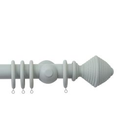 Seychelles 40mm Wooden Pole Haze, Hive finial Haze Seychelles 40mm Wooden Pole Haze, Hive finial Haze