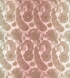 Sezincote Damask Fabric by Zoffany Tuscan Pink Sezincote Damask Fabric by Zoffany Tuscan Pink