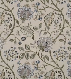 Shalimar Fabric by James Hare Blue/Green Shalimar Fabric by James Hare Blue/Green