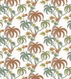 Shalimar Fabric by Osborne & Little Chestnut Shalimar Fabric by Osborne & Little Chestnut