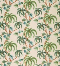 Shalimar Fabric by Osborne & Little Emerald Shalimar Fabric by Osborne & Little Emerald