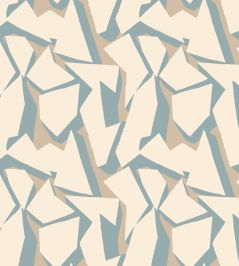 Shatter Wallpaper by Ohpopsi Soft Petrol Shatter Wallpaper by Ohpopsi Soft Petrol