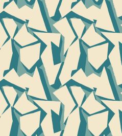 Shatter Wallpaper by Ohpopsi Teal Shatter Wallpaper by Ohpopsi Teal