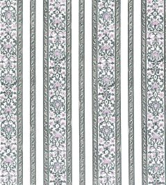 Shawl Stripe Fabric by Titley and Marr Sage & Amethyst Shawl Stripe Fabric by Titley and Marr Sage & Amethyst