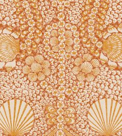 Shell Grotto Wallpaper by Fermoie Orange Shell Grotto Wallpaper by Fermoie Orange