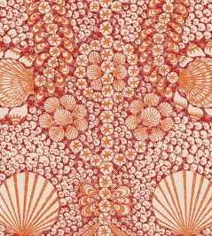 Shell Grotto Wallpaper by Fermoie Red Shell Grotto Wallpaper by Fermoie Red