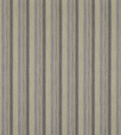 Shepton Stripe Fabric by Mulberry Home Blue Shepton Stripe Fabric by Mulberry Home Blue