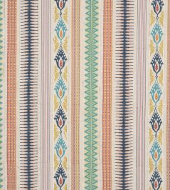 Shimla Fabric by Jane Churchill Blue/Multi Shimla Fabric by Jane Churchill Blue/Multi