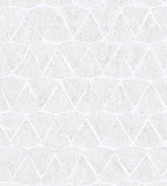 Shimmering Fans Wallpaper by Eijffinger White/Cream/Grey Shimmering Fans Wallpaper by Eijffinger White/Cream/Grey