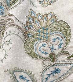 Shiraz Fabric by Ian Sanderson Chalk Hill Blue Shiraz Fabric by Ian Sanderson Chalk Hill Blue