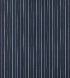 Shoreham Stripe Fabric by Mulberry Home Indigo Shoreham Stripe Fabric by Mulberry Home Indigo