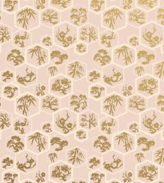 Shouchikubai Wallpaper by Farrow & Ball Pink Ground / Tallow Shouchikubai Wallpaper by Farrow & Ball Pink Ground / Tallow
