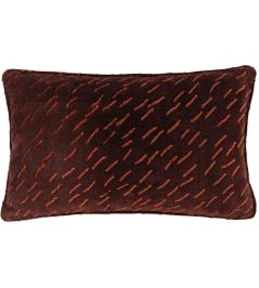 Siam Cushion 35 x 55cm by Zinc Eggplant Siam Cushion 35 x 55cm by Zinc Eggplant