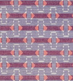 Sicily Fabric by Fermoie Ultra Violet Sicily Fabric by Fermoie Ultra Violet