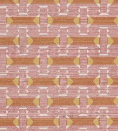 Sicily Fabric by Fermoie Peach Sicily Fabric by Fermoie Peach