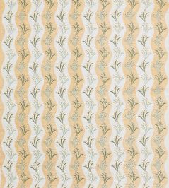 Sidney Stripe Fabric by Nina Campbell Yellow/Eucalyptus/Hyacinth Sidney Stripe Fabric by Nina Campbell Yellow/Eucalyptus/Hyacinth