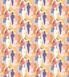 Silhouette Wallpaper by Ohpopsi Amber & Lapis Silhouette Wallpaper by Ohpopsi Amber & Lapis